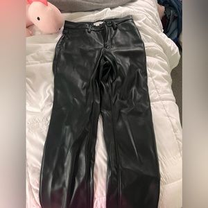 Good American leather pants